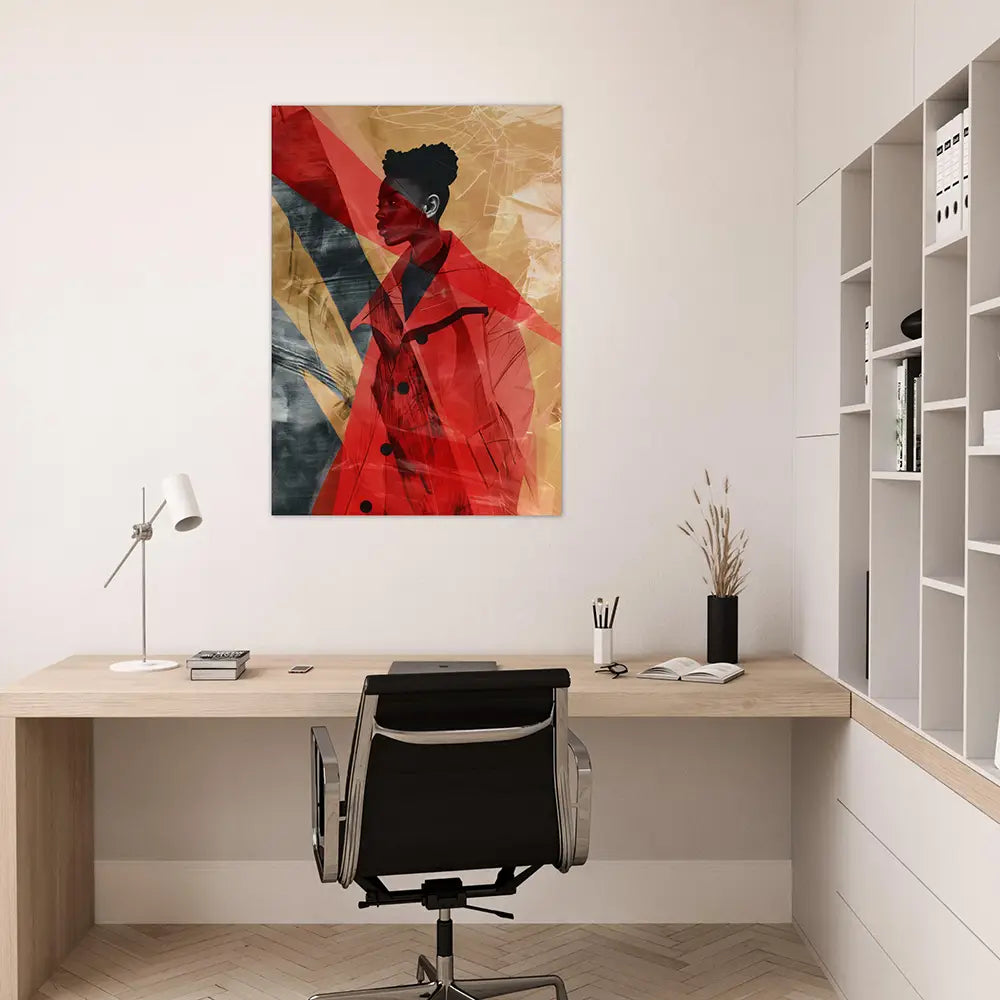 Home office Art Abstract black women