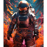 astronaut poster print