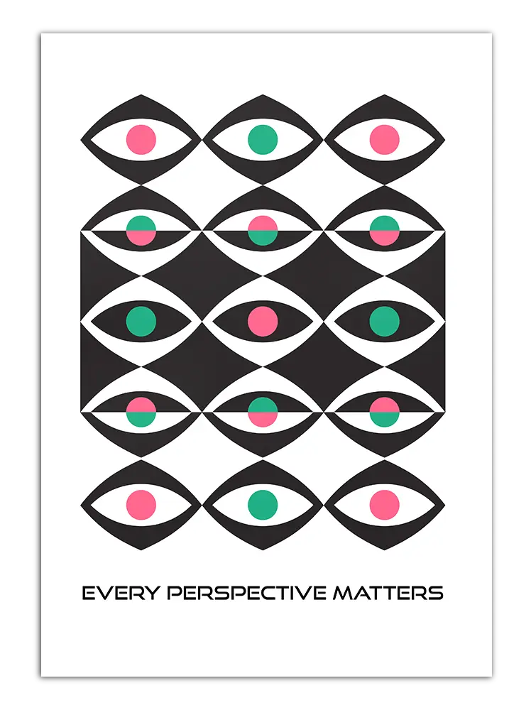 Poster of eyes