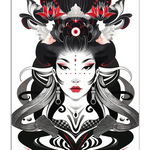 Poster Warrior Geisha Prints 2